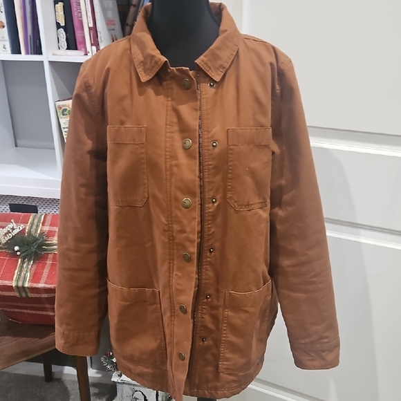 Natural Reflections Jackets & Blazers - Natural Reflections Checkered Jacket with Brown Highlights